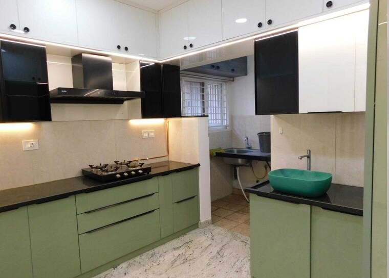 Kitchen, bollineni-bion 2 Bedroom 1290 Sq.Ft. Apartment In Kothaguda Hyderabad 9631748