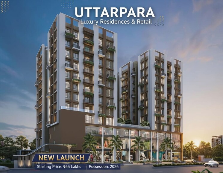 Exterior View, uttarpara 3 Bedroom 1260 Sq.Ft. Apartment In Uttarpara Kolkata 9631828