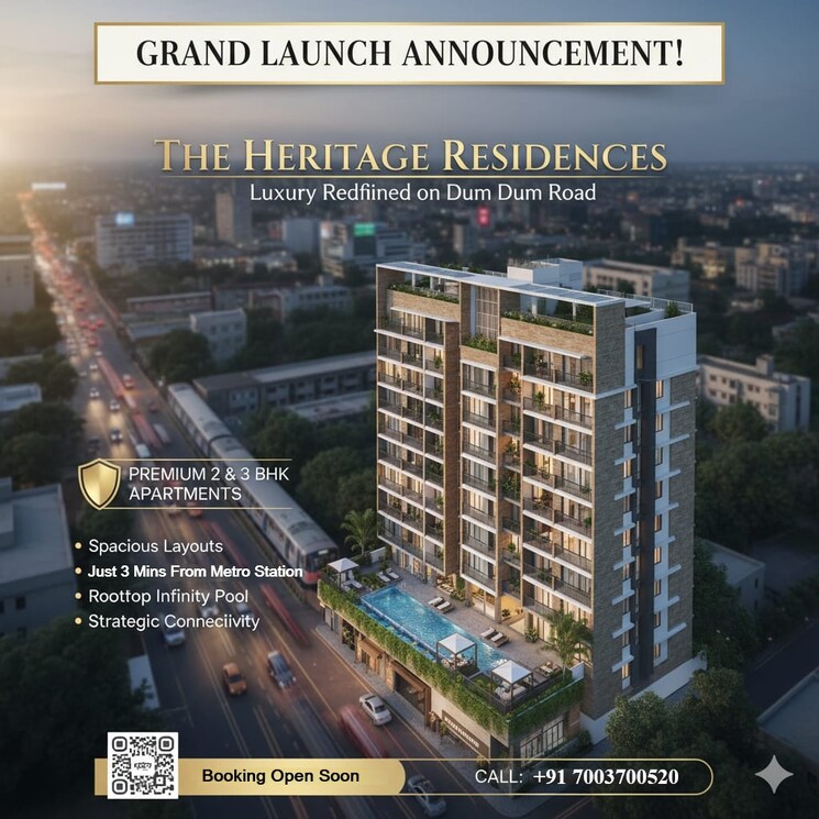 Exterior View, dum dum 3 Bedroom 1350 Sq.Ft. Apartment In Dum Dum Kolkata 9631843