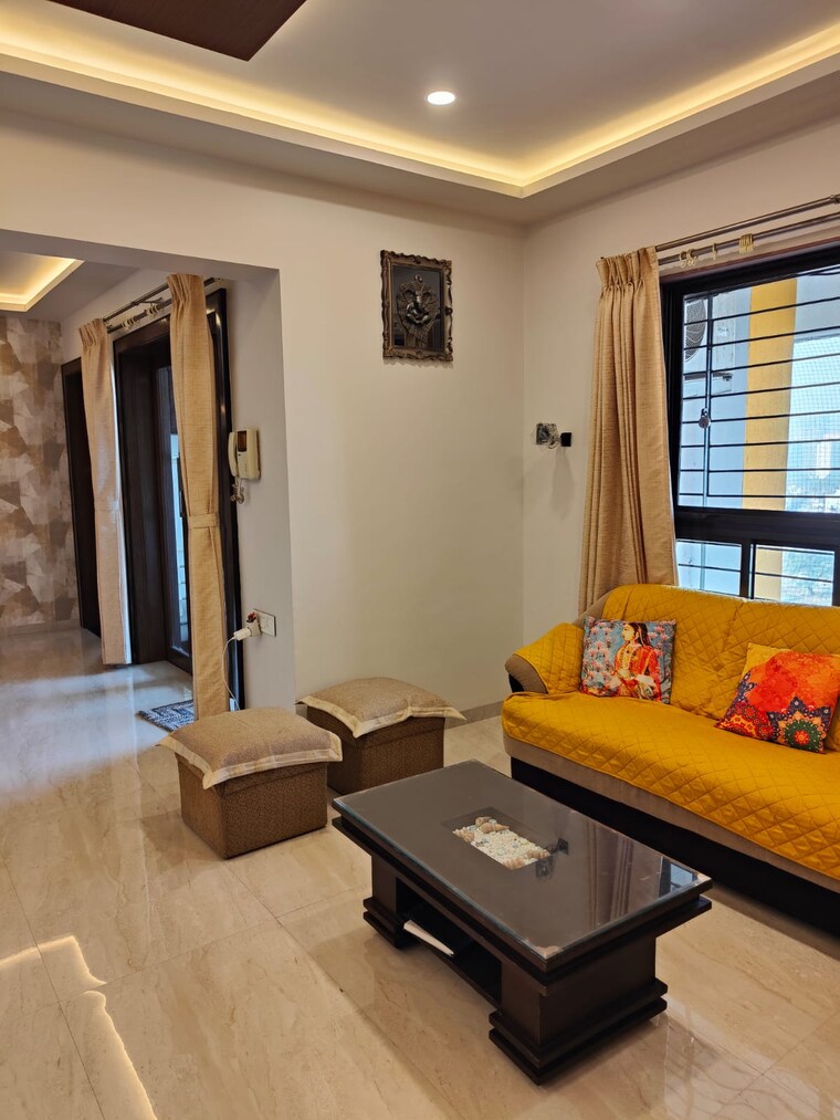 Living Room, shambhu-twin-nest 2 Bedroom 1323 Sq.Ft. Apartment In Baner Pune 9631869