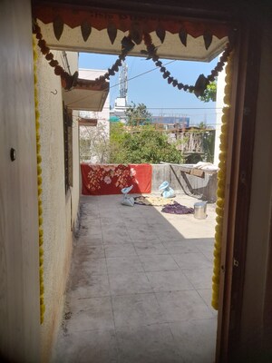 Balcony in 1 RK Independent House at Tejaswini Society, Aundh – for Rent