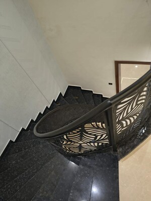 Staircase in 5 BHK Villa at Gomti Nagar – for Sale