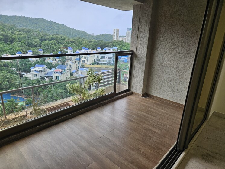 Balcony, neelkanth-greens 3.5 Bedroom 1460 Sq.Ft. Apartment In Manpada Thane 9631920