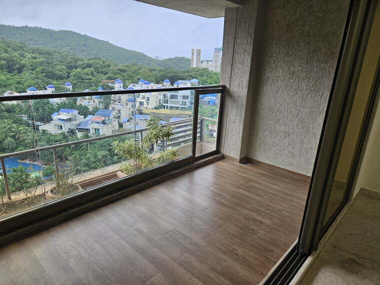 Balcony, neelkanth-greens 3.5 Bedroom 1460 Sq.Ft. Apartment In Manpada Thane 9631920