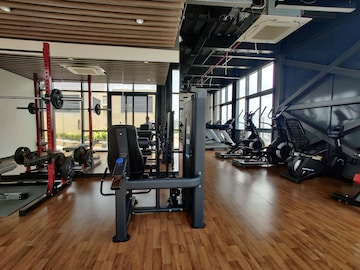 Gym in 3.5 BHK Apartment at Bhartiya Nikoo Homes Phase 2, Thanisandra Main Road – for Rent