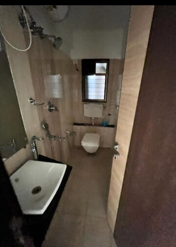 Bathroom in 2 BHK Apartment at Nav Omkar CHS Panch Pakhdi, Panch Pakhadi – for Rent