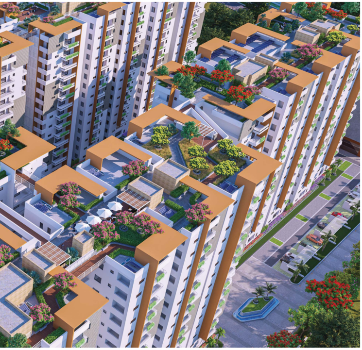 Master Plan, narsingi 3 Bedroom 2255 Sq.Ft. Apartment In Narsingi Hyderabad 9631947