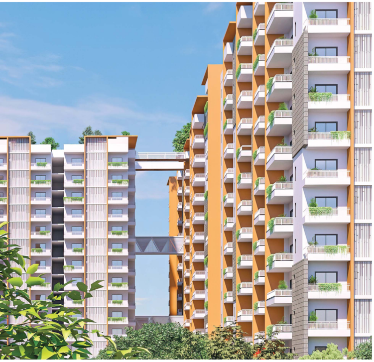 Exterior View, narsingi 3 Bedroom 2255 Sq.Ft. Apartment In Narsingi Hyderabad 9631955