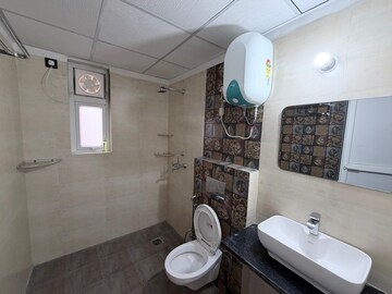 Bathroom in 3.5 BHK Apartment at Windlass River Valley, Harrawala – for Rent