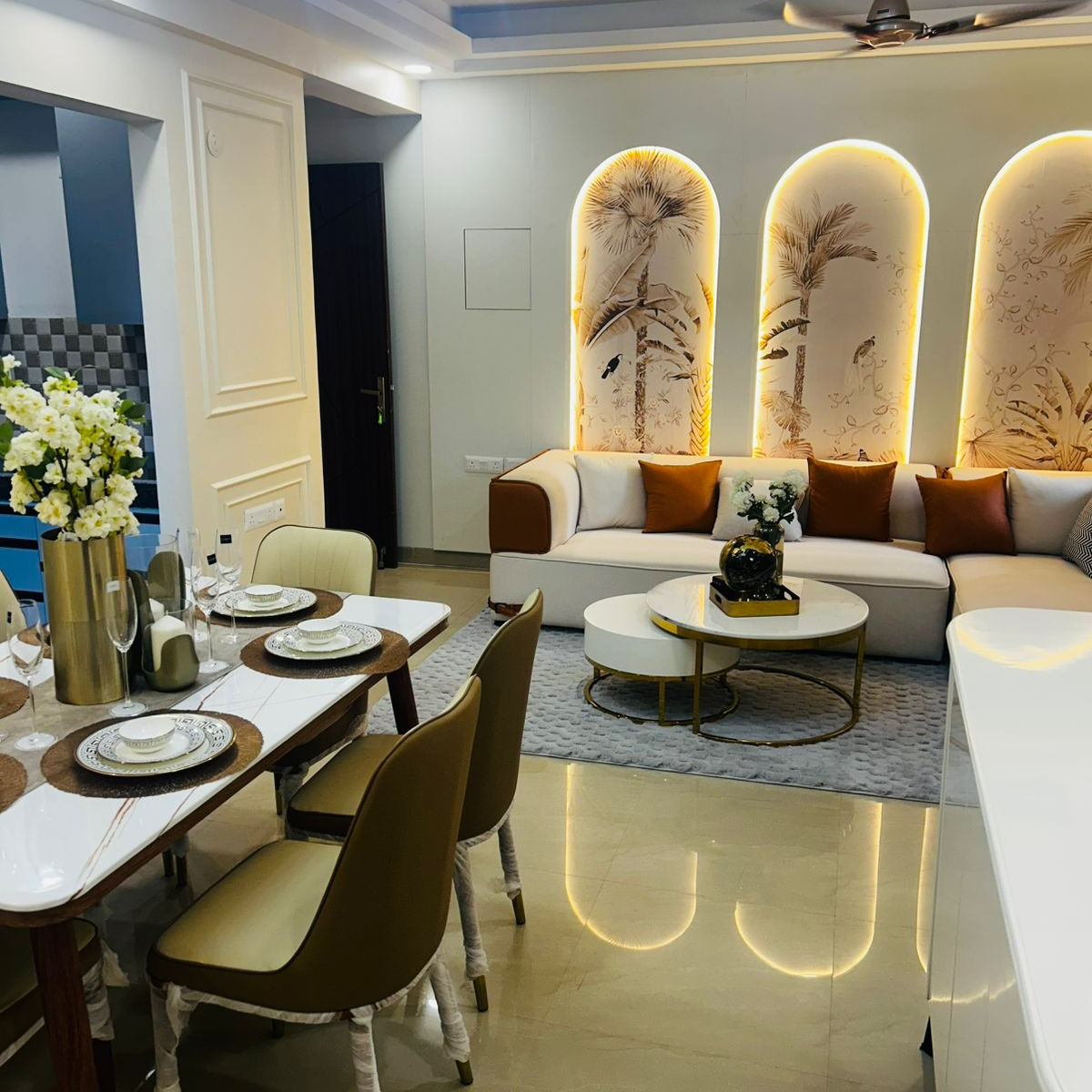 2 BHK + Pooja Room 1045 Sq.Ft. Apartment in Oasis GrandStand