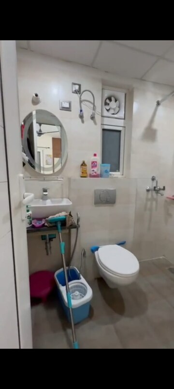 Bathroom in 2 BHK Apartment at Windlass River Valley, Harrawala – for Rent