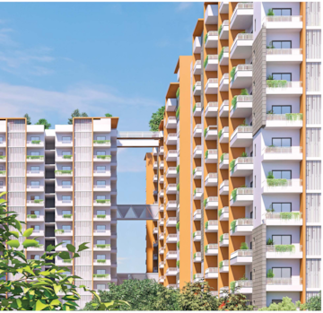 3 BHK Apartment – Exterior View View at Narsingi - for Sale