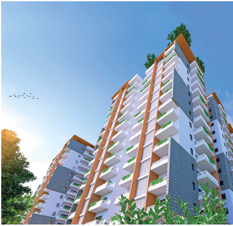 Exterior View, narsingi 2 Bedroom 1325 Sq.Ft. Apartment In Narsingi Hyderabad 9632025