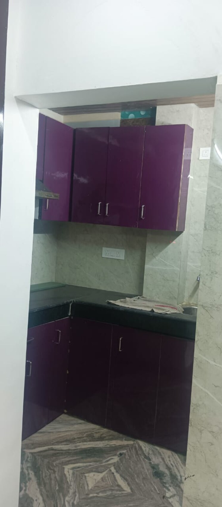 Kitchen, dwarka mor 2 Bedroom 59 Sq.Yd. Builder Floor In Dwarka Mor Delhi 9632087