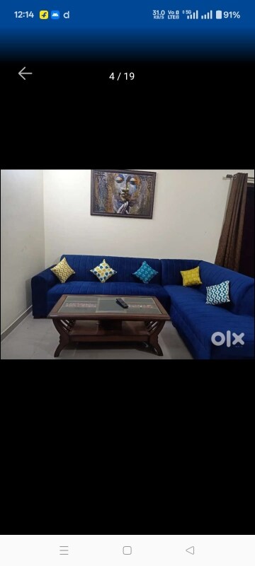 Bedroom in 3 BHK Apartment at Windsor Paradise 2, Raj Nagar Extension – for Rent