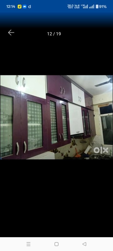 Kitchen in 3 BHK Apartment at Windsor Paradise 2, Raj Nagar Extension – for Rent