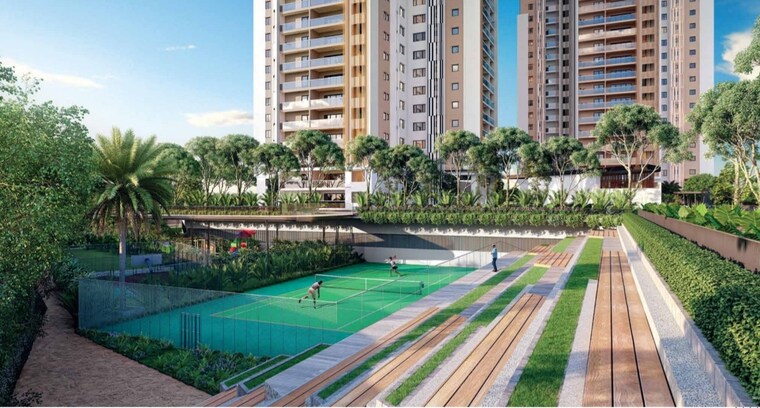 Swimming Pool, kokapet 3 Bedroom 3710 Sq.Ft. Apartment In Kokapet Hyderabad 9632105