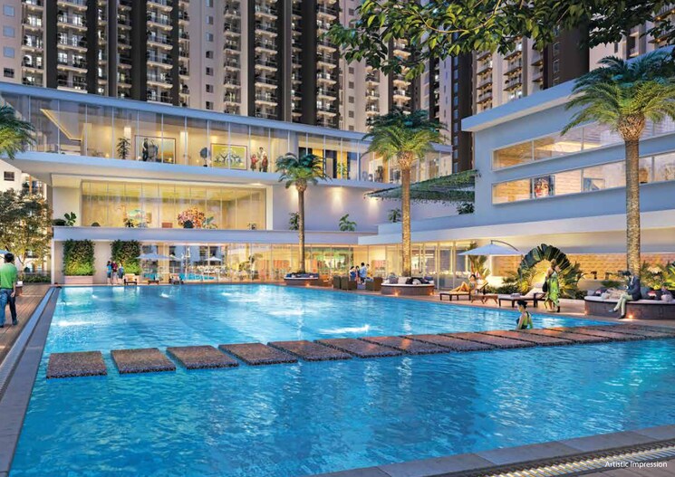 Swimming Pool, eldeco-live-by-the-greens 3 Bedroom 1404 Sq.Ft. Apartment In Sector 150 Noida 9632094