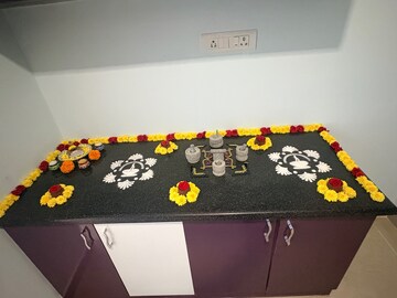 Kitchen in 2 BHK Apartment at Sashank Aikhya, Vidyaranyapura – for Rent