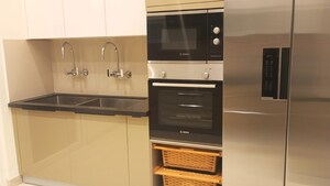 Kitchen in 4 BHK Apartment at Ambala Highway – for Sale