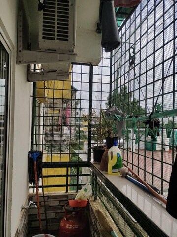 Balcony in 2 BHK Apartment at Sashank Aikhya, Vidyaranyapura – for Rent