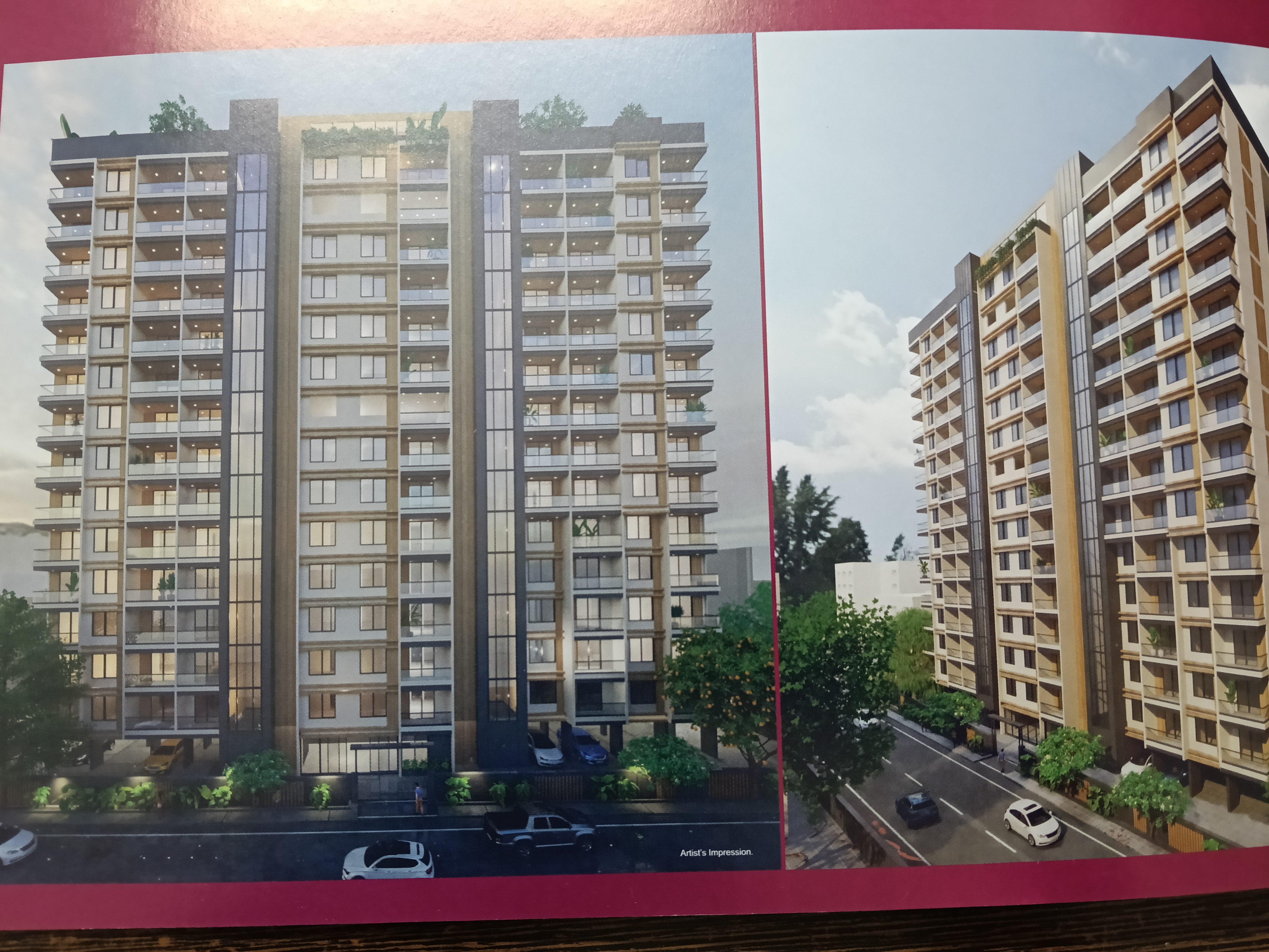 2 BHK 859 Sq.Ft. Apartment in Kakade Paradise CHS