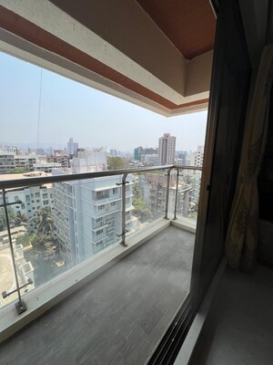 Balcony in 3 BHK Apartment at Harshail Beuna Vista, Borivali West – for Rent