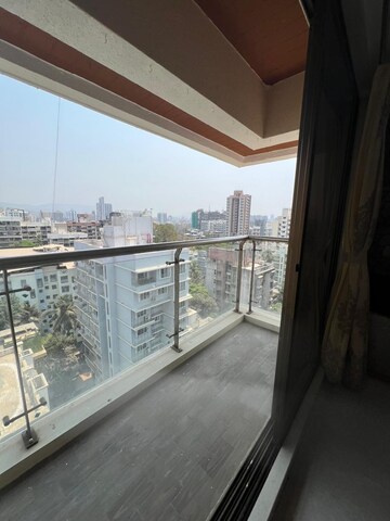 Balcony in 3 BHK Apartment at Harshail Beuna Vista, Borivali West – for Rent