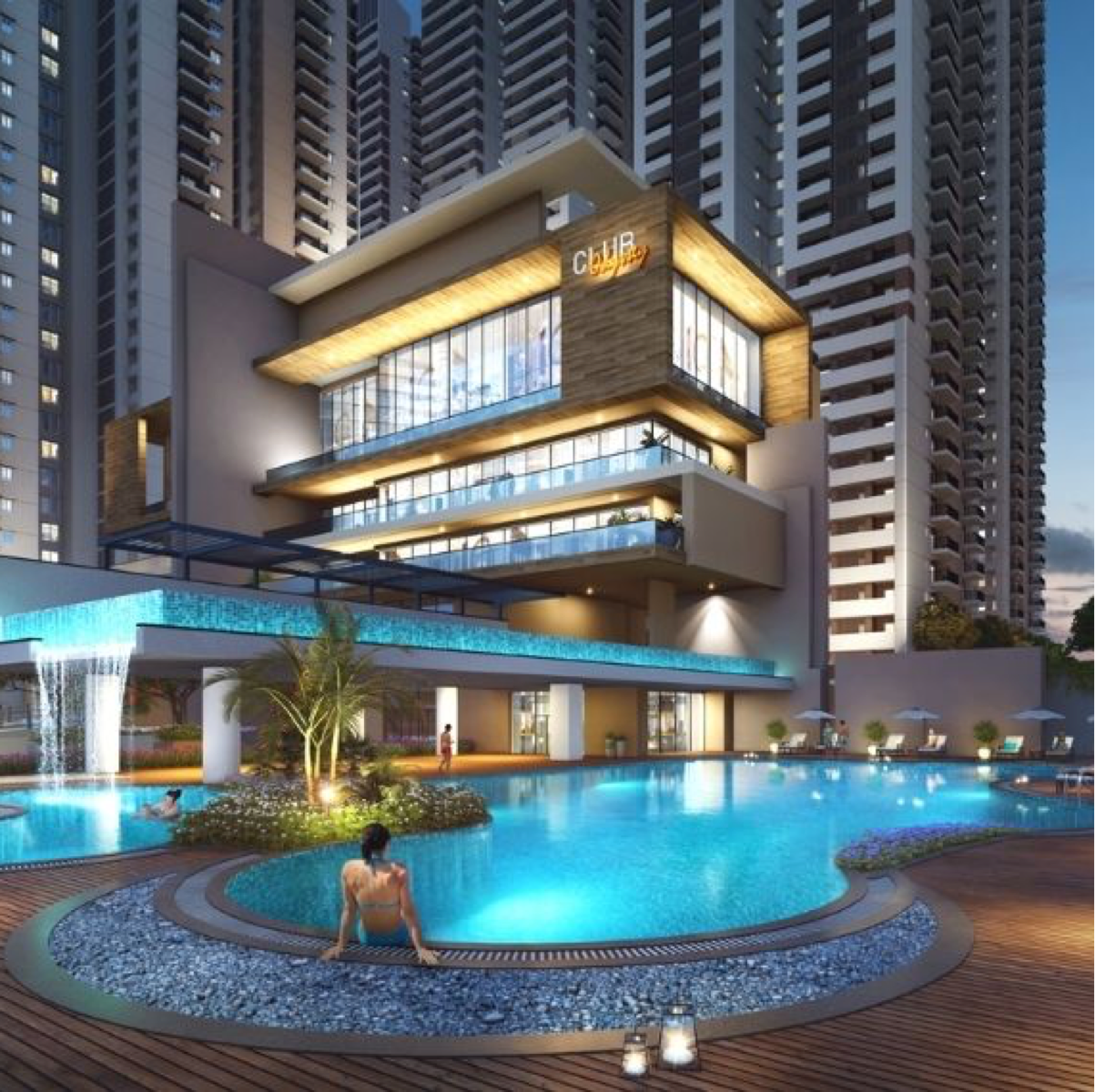 3 BHK + Pooja Room Apartment For Rent in Rajapushpa Provincia