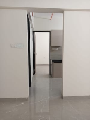 Building Lobby in 1 BHK Apartment at Veena Smart Homes, Kandivali West – for Rent