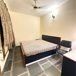 Bedroom in 2 BHK Builder Floor at Chattarpur – for Rent