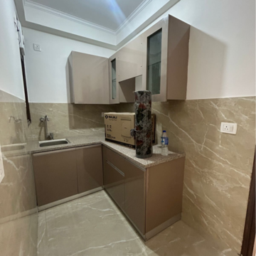 Kitchen in 2 BHK Builder Floor at Chattarpur – for Rent