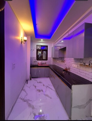 Kitchen in 3 BHK Apartment at Freedom Fighters Enclave – for Rent