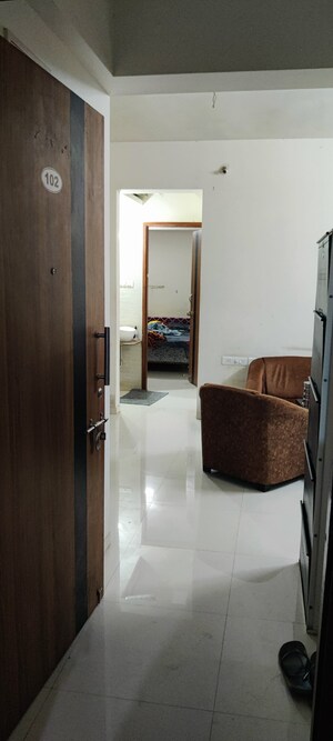 Bathroom in 2 BHK Apartment at Nirman Altius, Kharadi – for Rent
