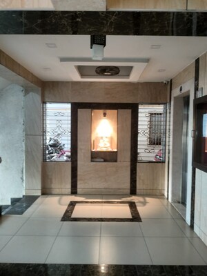 Building Lobby in 1 BHK Apartment at Dedhia Elita, Ghodbunder Road – for Rent
