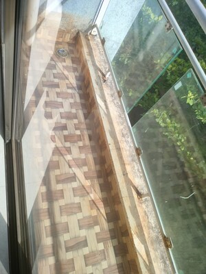 Balcony in 1 BHK Apartment at Dedhia Elita, Ghodbunder Road – for Rent