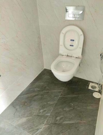 Bathroom in 2 BHK Apartment at Runwal Sanctuary, Mulund West – for Rent