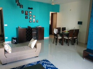 Living Room in 2 BHK Apartment at Paranjape Blue Ridge, Hinjewadi – for Rent