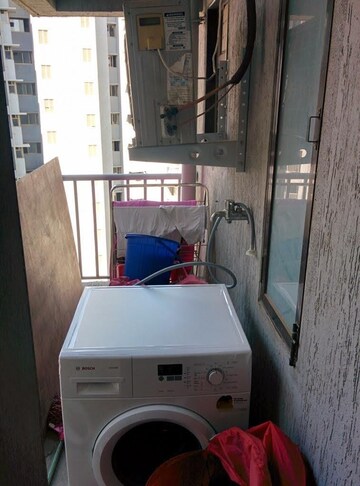 Bathroom in 2 BHK Apartment at Paranjape Blue Ridge, Hinjewadi – for Rent