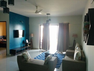 Living Room in 2 BHK Apartment at Paranjape Blue Ridge, Hinjewadi – for Rent