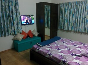 Bedroom in 2 BHK Apartment at Paranjape Blue Ridge, Hinjewadi – for Rent