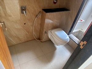 Bathroom in 2 BHK Apartment at Shubham Jijai Angan, Taloja – for Rent