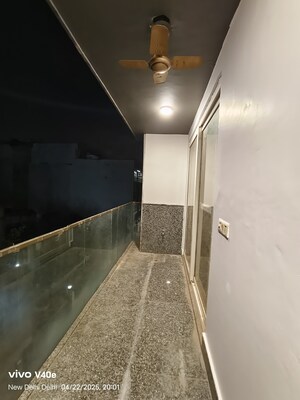 Balcony in 3 BHK Builder Floor at Vasant Kunj – for Rent