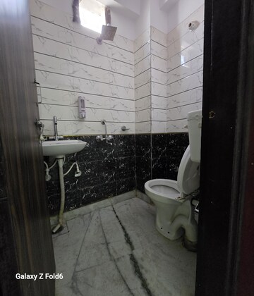 Bathroom in 1 BHK Builder Floor at Chattarpur – for Rent