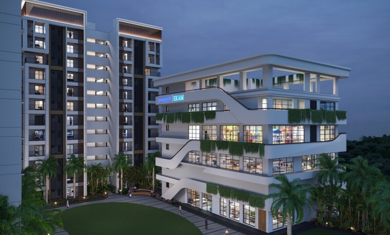 Exterior View, kollur 3 Bedroom 2015 Sq.Ft. Apartment In Kollur Hyderabad 9632454