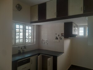 Kitchen in 2 BHK Builder Floor at Nri Layout – for Rent