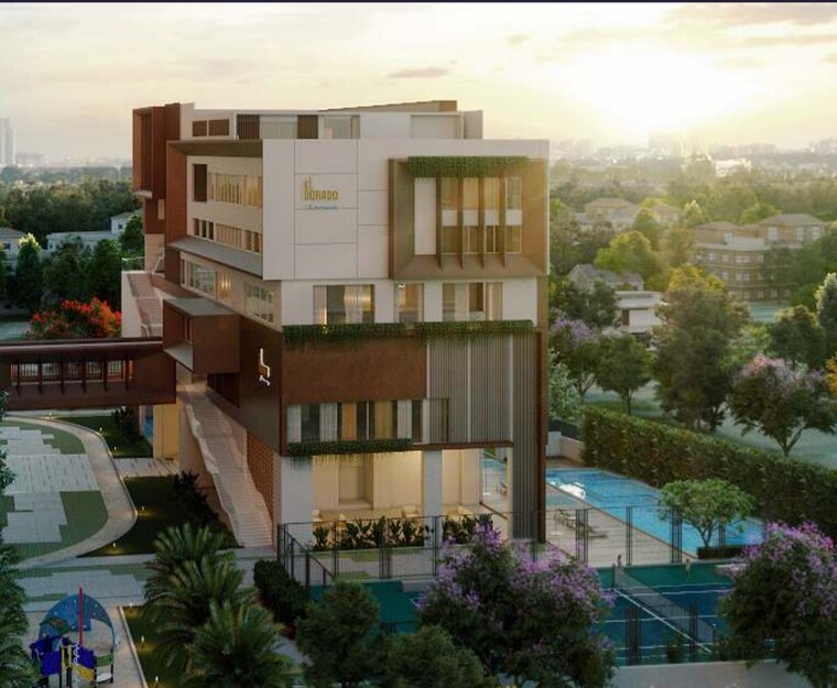 Exterior View, narsingi 3 Bedroom 1860 Sq.Ft. Apartment In Narsingi Hyderabad 9632556