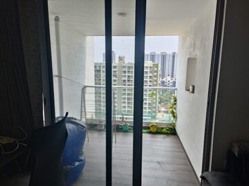 Building Lobby in 2 BHK Apartment at Kasturi Apostrophe Next, Wakad – for Rent