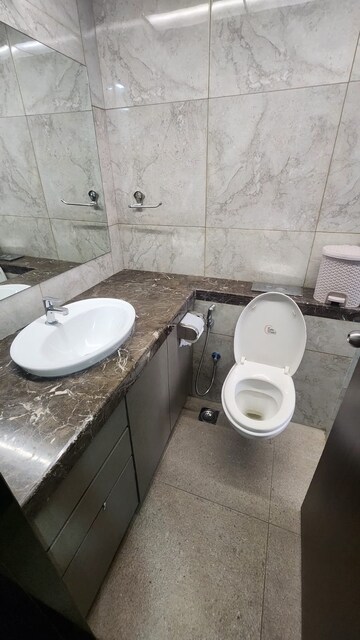 Bathroom in 4 BHK Apartment at L&T Emerald Isle, Powai – for Sale