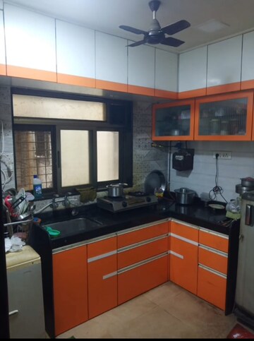 Kitchen in 1 BHK Apartment at Kamal Kunj Parel, Parel – for Rent